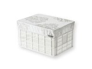 BASIL Crate/Basket cover  White Blossom click to zoom image