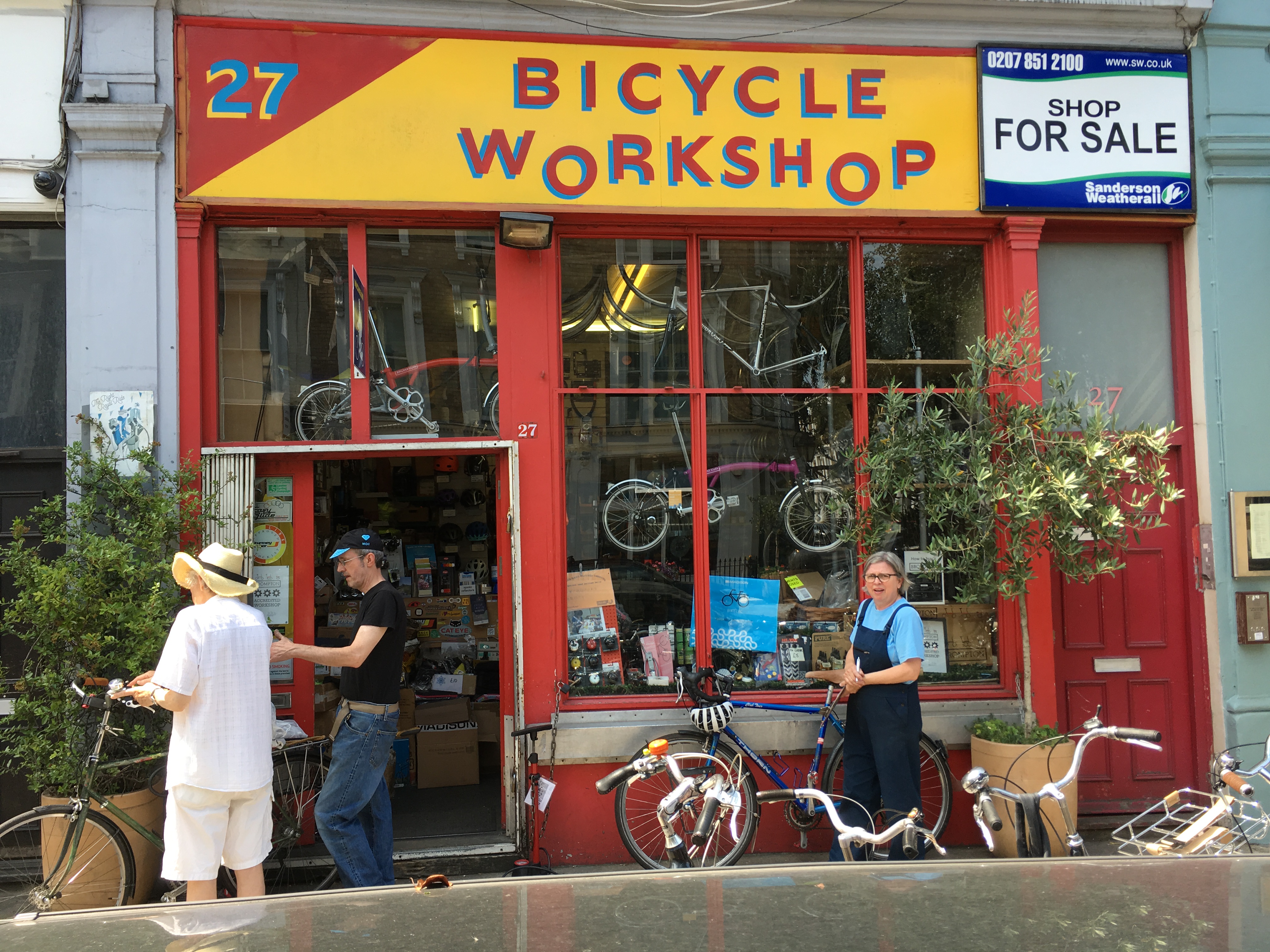 bicycle repair shop